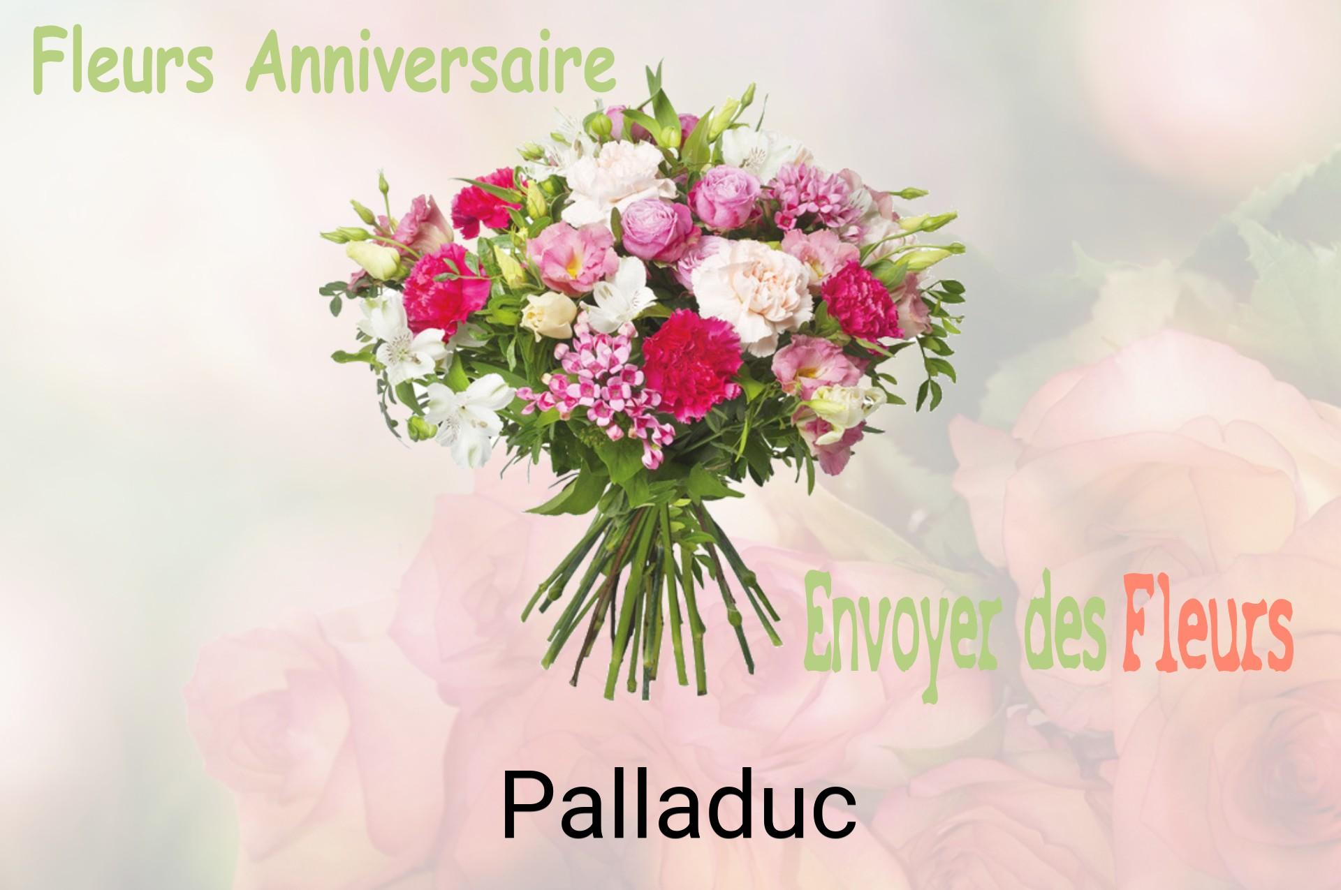 Bouquet de fleurs d’anniversaire livré à Palladuc