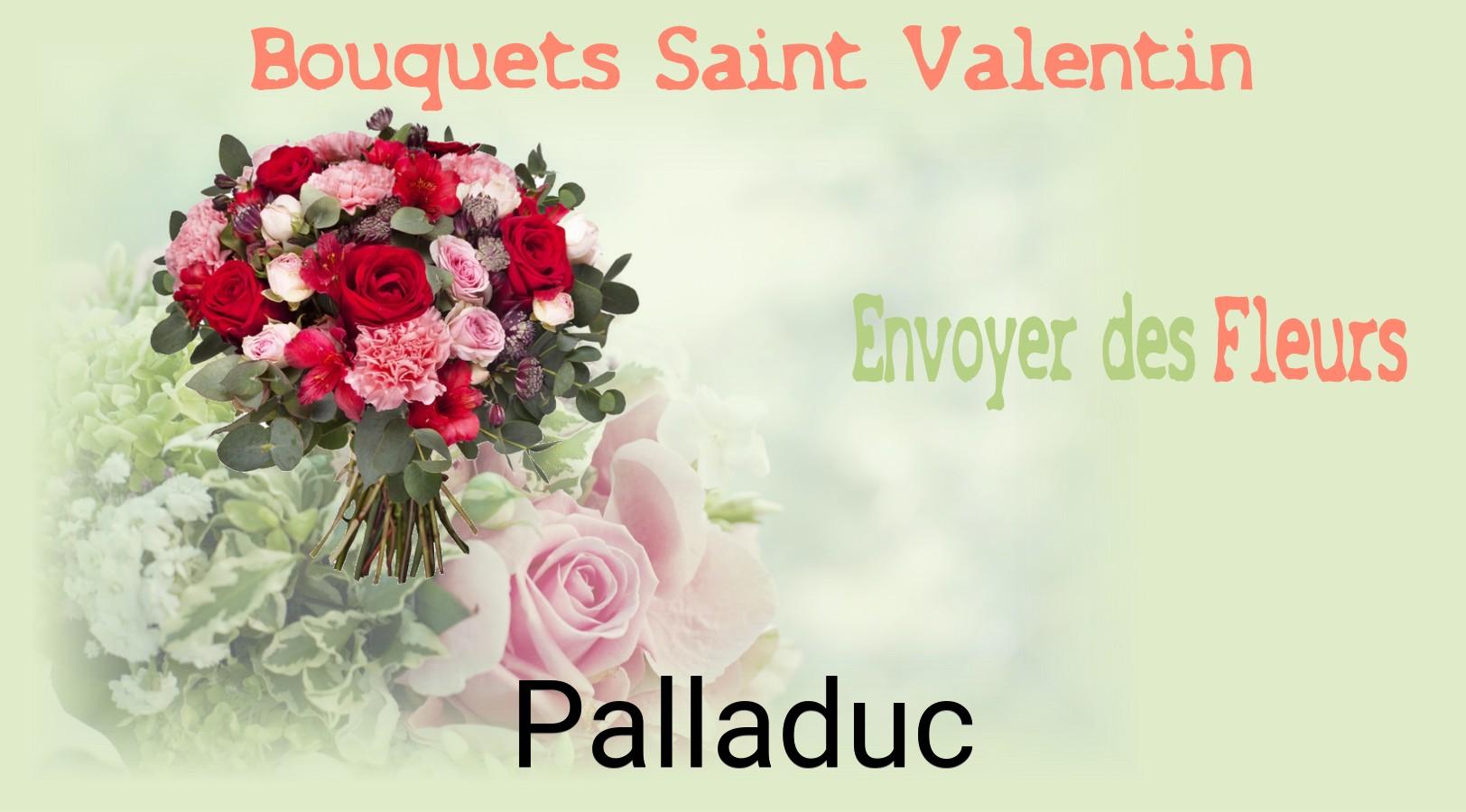 Roses de Saint-Valentin livrées à Palladuc